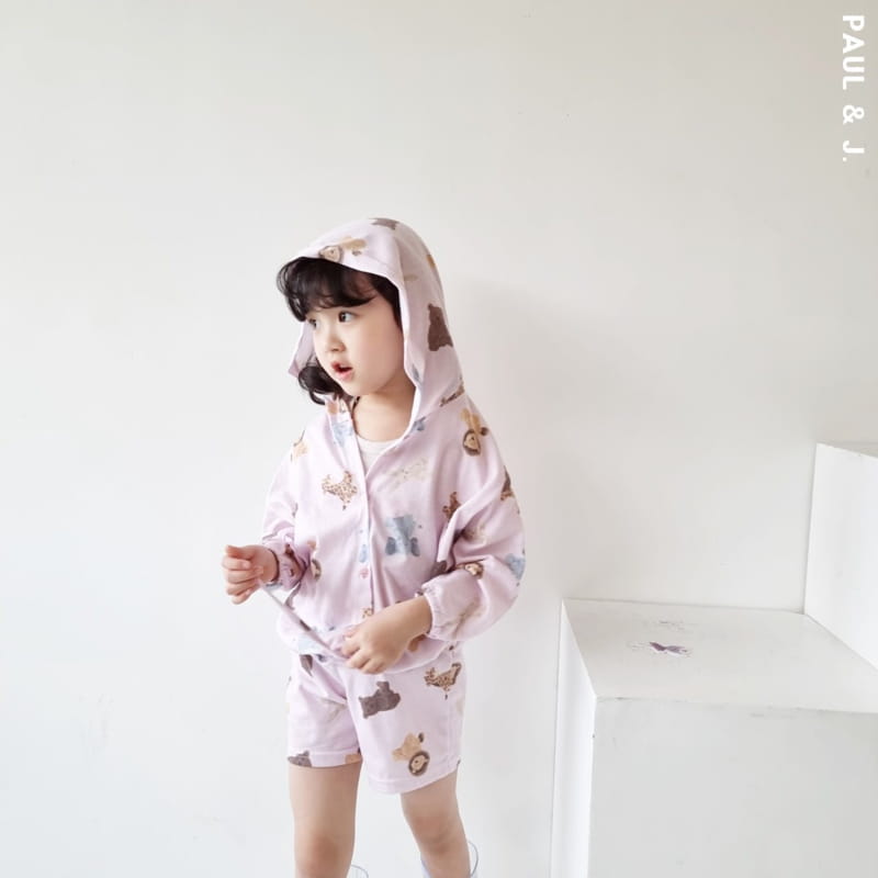 PAUL & J - Korean Children Fashion - #Kfashion4kids - Friends Top Bottom Set - 9