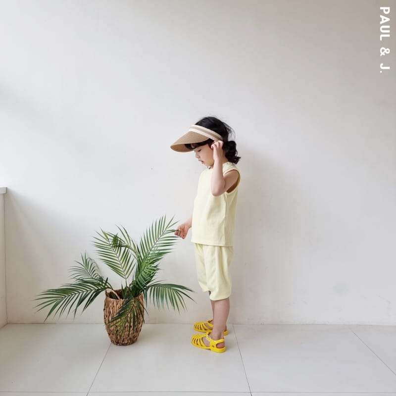 PAUL & J - Korean Children Fashion - #Kfashion4kids - Madeleine Top Bottom Set  - 10