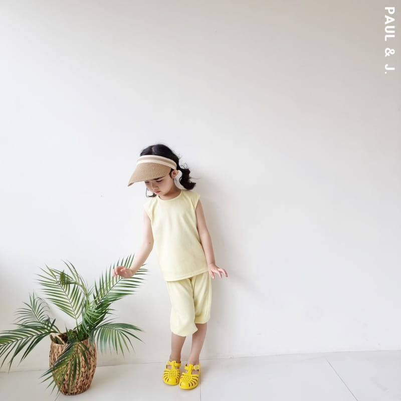 PAUL & J - Korean Children Fashion - #Kfashion4kids - Madeleine Top Bottom Set  - 11