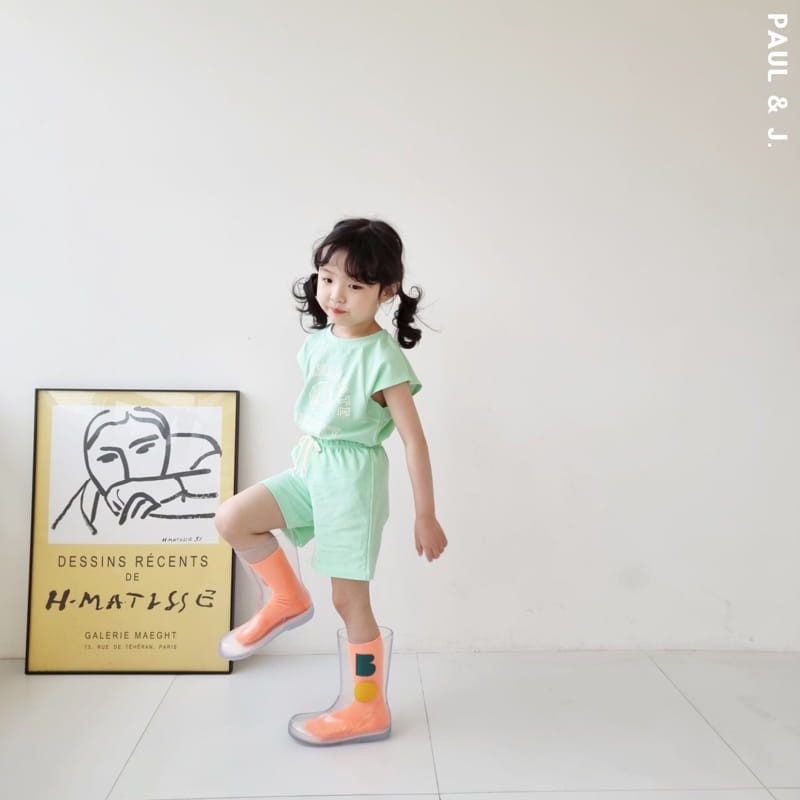 PAUL & J - Korean Children Fashion - #Kfashion4kids - Indiana Top Bottom Set - 11