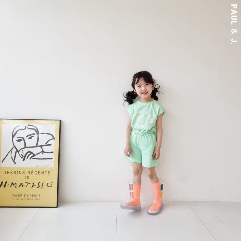 PAUL & J - Korean Children Fashion - #Kfashion4kids - Indiana Top Bottom Set - 4