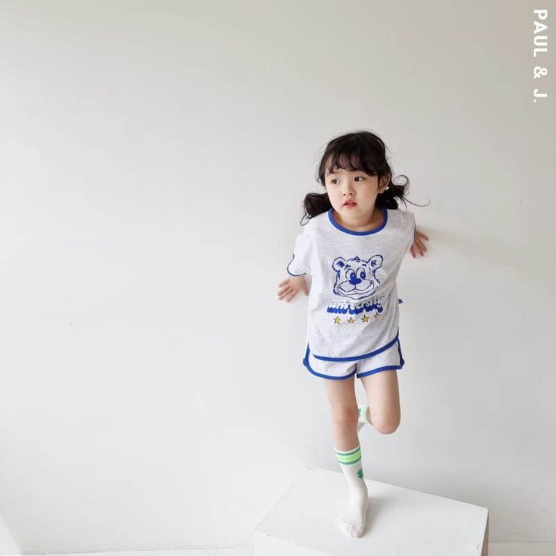 PAUL & J - Korean Children Fashion - #Kfashion4kids - Universe Top Bottom Set - 12