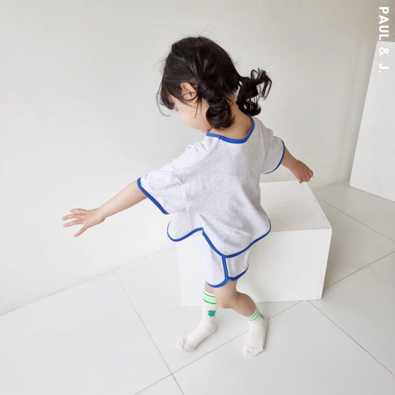 PAUL & J - Korean Children Fashion - #Kfashion4kids - Universe Top Bottom Set - 6