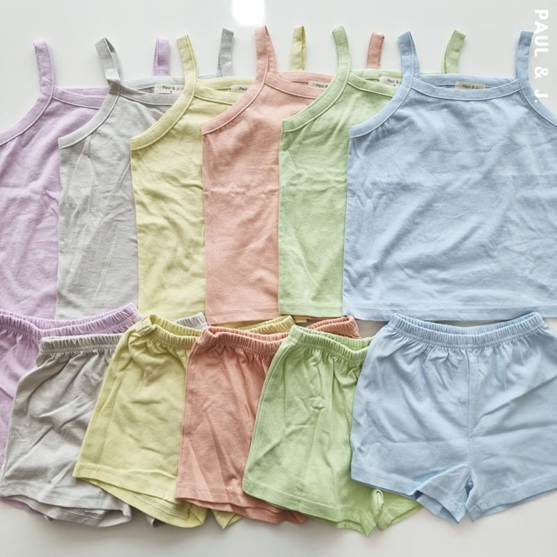 PAUL & J - Korean Children Fashion - #Kfashion4kids - Venice Top Bottom Set - 3