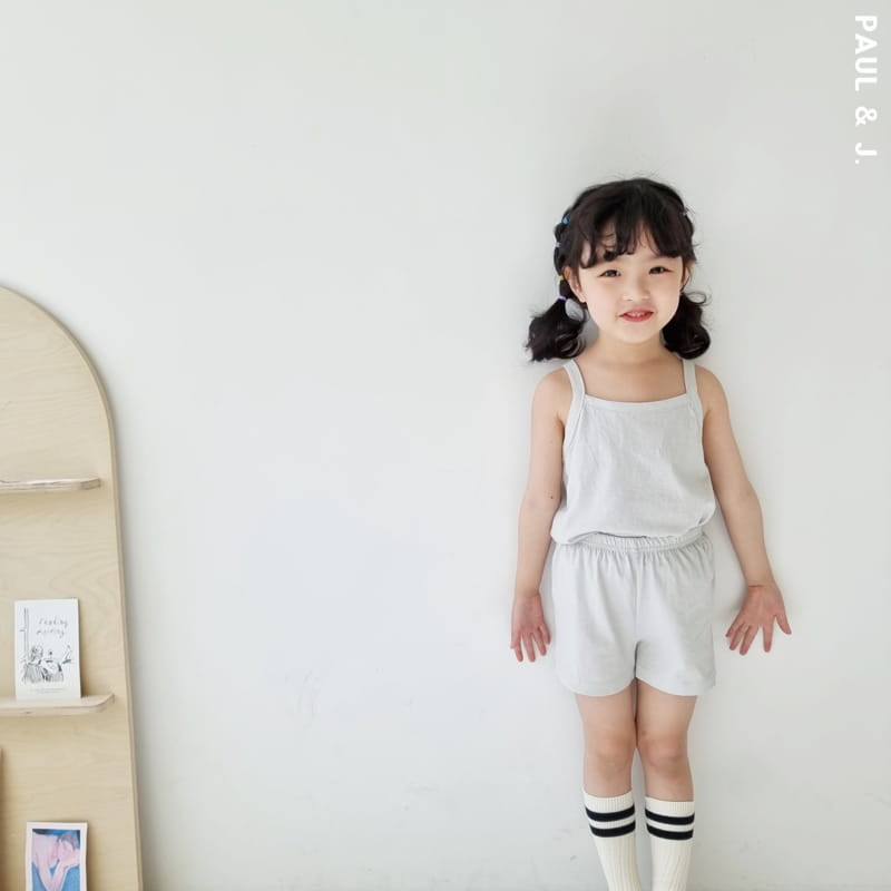 PAUL & J - Korean Children Fashion - #Kfashion4kids - Venice Top Bottom Set - 4