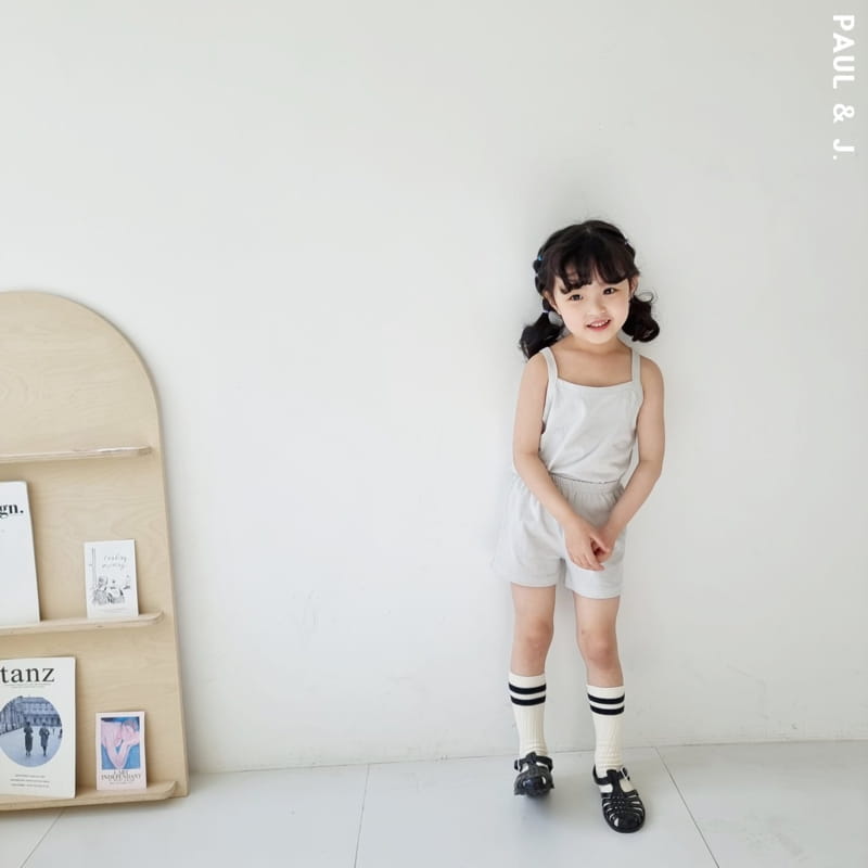 PAUL & J - Korean Children Fashion - #Kfashion4kids - Venice Top Bottom Set - 6