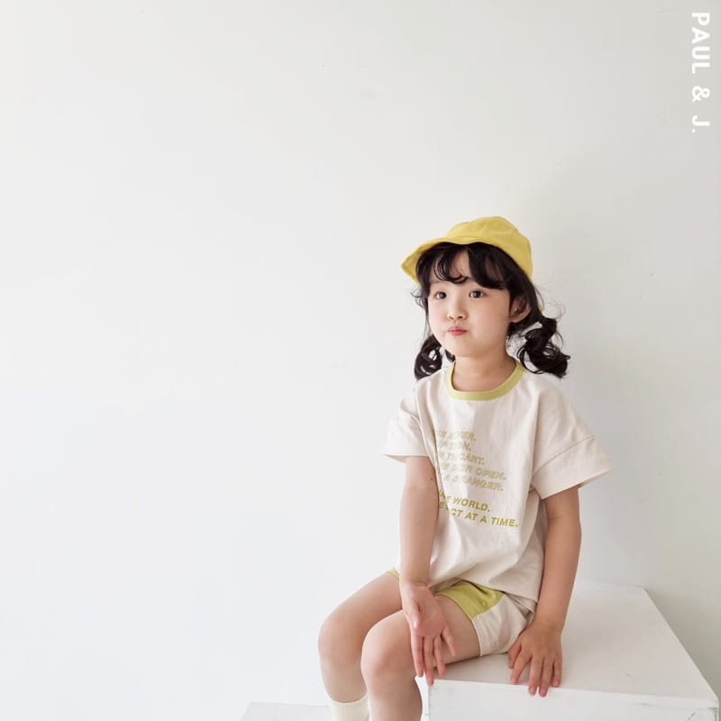 PAUL & J - Korean Children Fashion - #Kfashion4kids - Server Top Bottom Set - 12