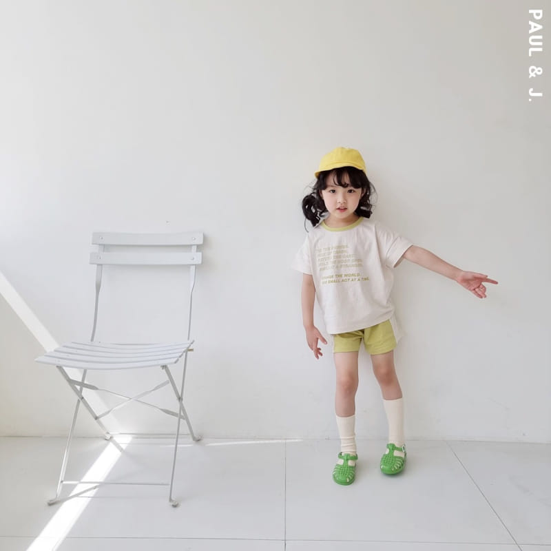 PAUL & J - Korean Children Fashion - #Kfashion4kids - Server Top Bottom Set - 7