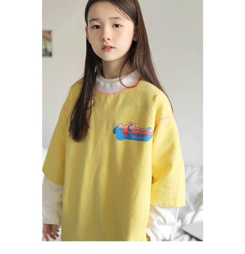 PEACH-CREAM - Korean Children Fashion - #Kfashion4kids - Peine Tee