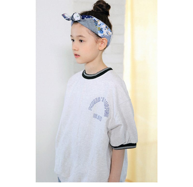 PEACH-CREAM - Korean Children Fashion - #Kfashion4kids - Hamelin Short Sleeves Sweatshirt