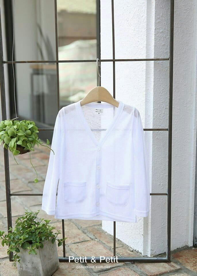 PETIT & PETIT - Korean Children Fashion - #Kfashion4kids - Summer Cardigan