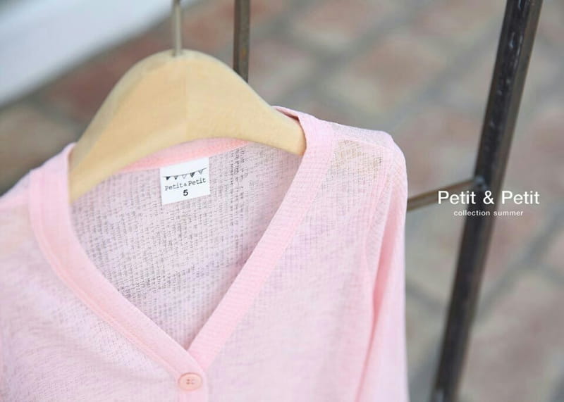 PETIT & PETIT - Korean Children Fashion - #Kfashion4kids - Summer Cardigan - 6