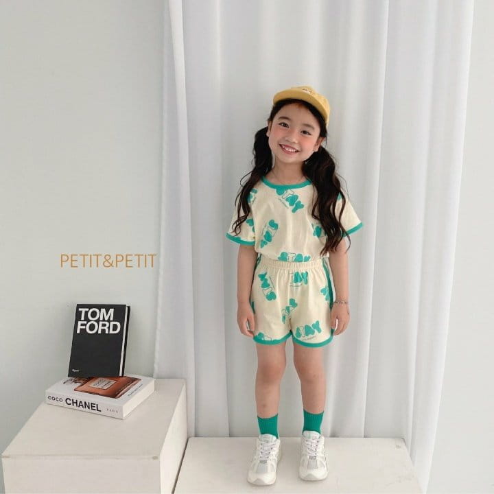 PETIT & PETIT - Korean Children Fashion - #Kfashion4kids - Stay Top Bottom Set - 5
