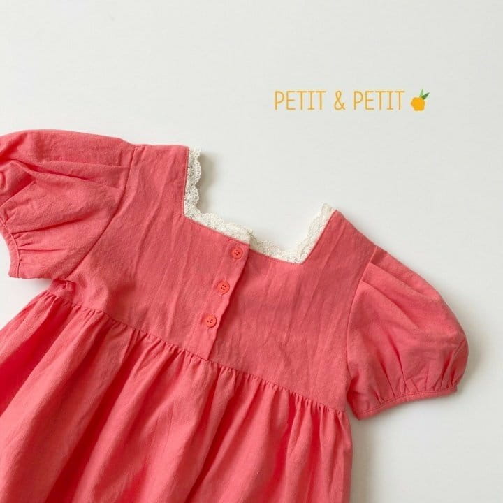 PETIT & PETIT - Korean Children Fashion - #Kfashion4kids - Square One-piece - 2