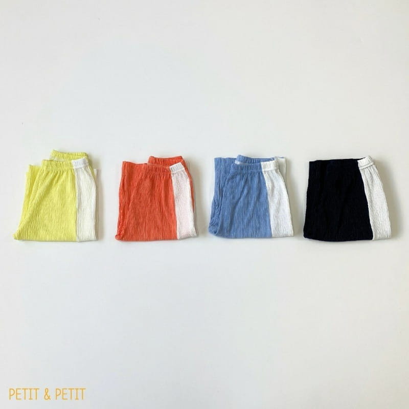 PETIT & PETIT - Korean Children Fashion - #Kfashion4kids - Color Pleats Pants - 6