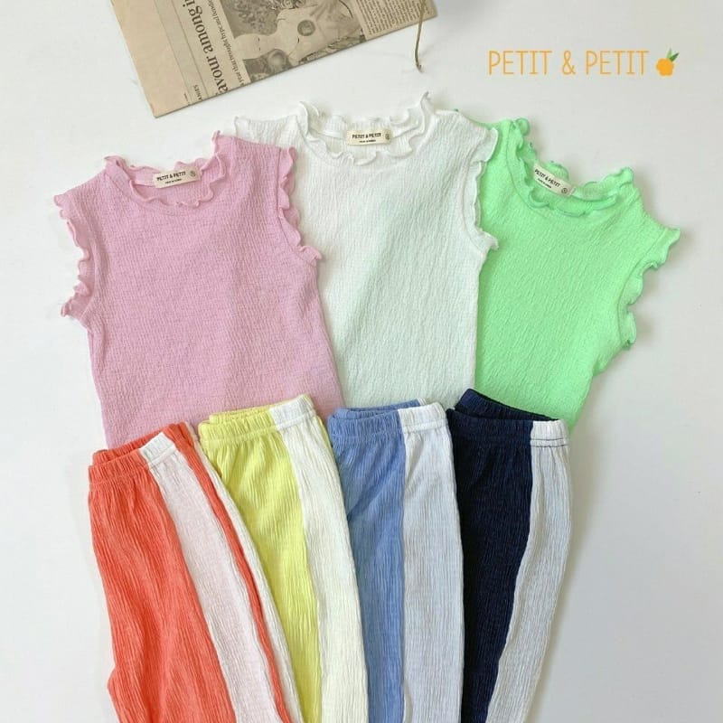 PETIT & PETIT - Korean Children Fashion - #Kfashion4kids - Color Pleats Pants - 7