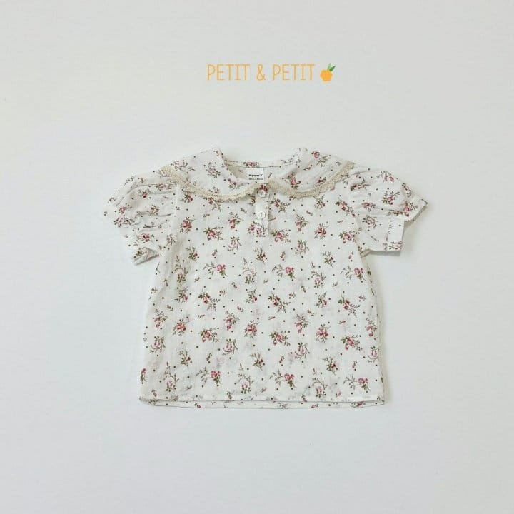 PETIT & PETIT - Korean Children Fashion - #Kfashion4kids - Lace Collar Blouse