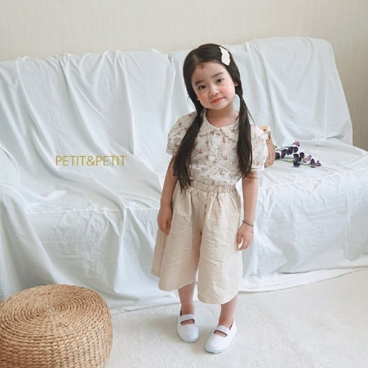 PETIT & PETIT - Korean Children Fashion - #Kfashion4kids - Lace Collar Blouse - 2