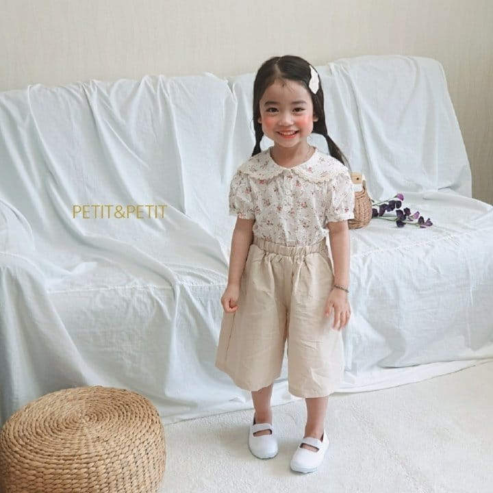 PETIT & PETIT - Korean Children Fashion - #Kfashion4kids - Lace Collar Blouse - 4