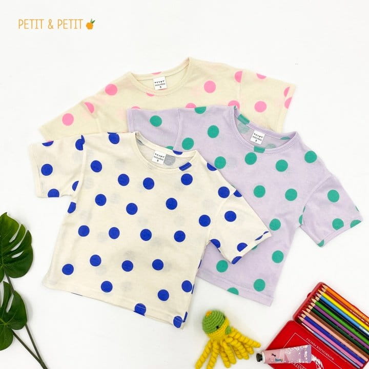 PETIT & PETIT - Korean Children Fashion - #Kfashion4kids - Dot Tee