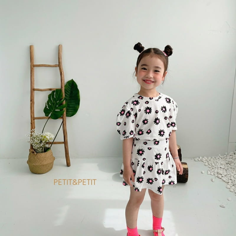 PETIT & PETIT - Korean Children Fashion - #Kfashion4kids - Daisy Top Bottom Set