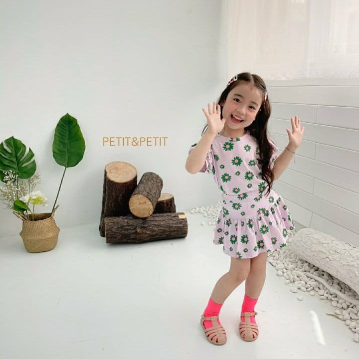 PETIT & PETIT - Korean Children Fashion - #Kfashion4kids - Daisy Top Bottom Set - 5