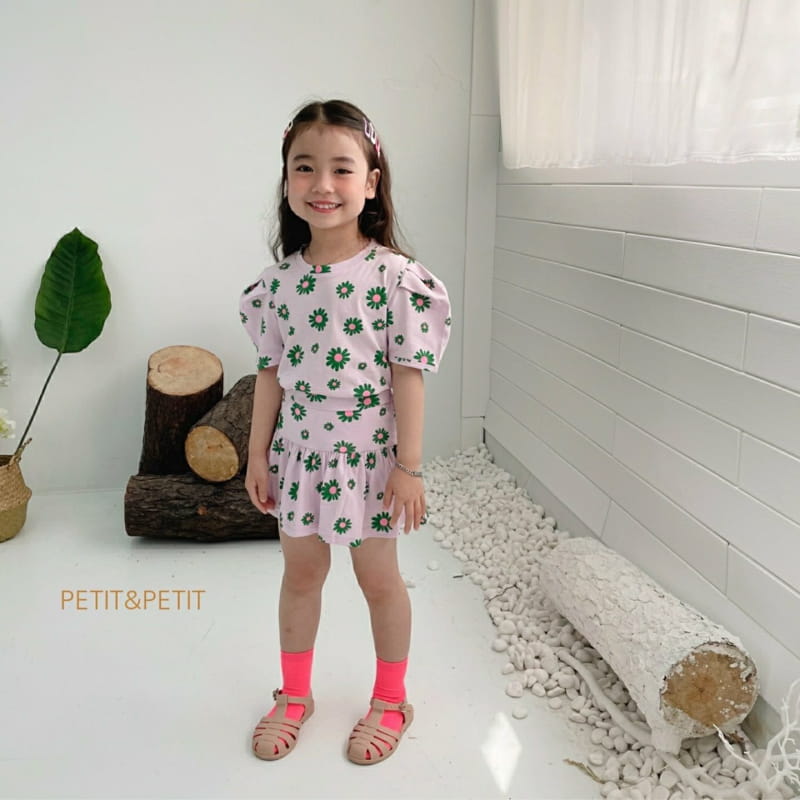 PETIT & PETIT - Korean Children Fashion - #Kfashion4kids - Daisy Top Bottom Set - 7