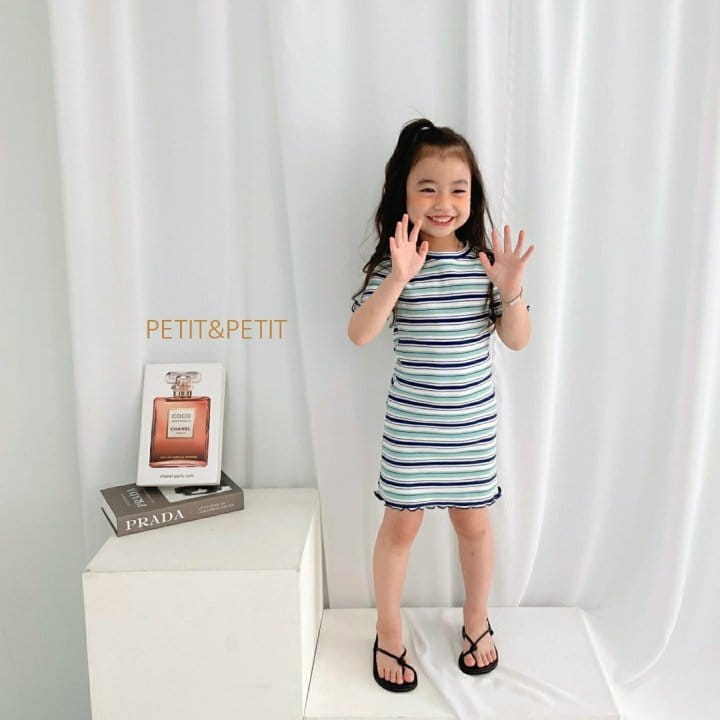 PETIT & PETIT - Korean Children Fashion - #Kfashion4kids - Stripes One-piece
