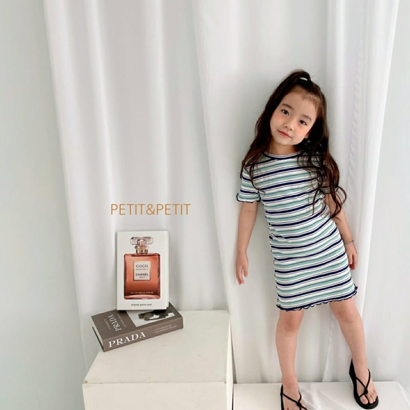 PETIT & PETIT - Korean Children Fashion - #Kfashion4kids - Stripes One-piece - 2