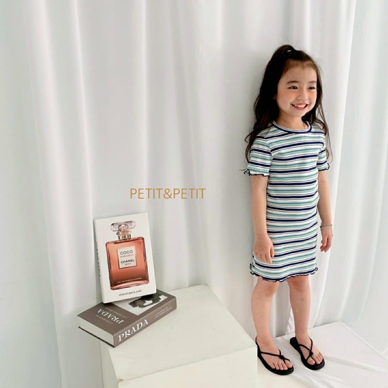 PETIT & PETIT - Korean Children Fashion - #Kfashion4kids - Stripes One-piece - 3