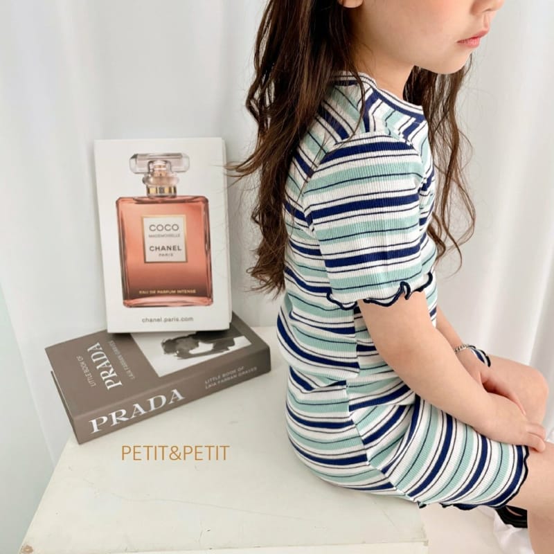 PETIT & PETIT - Korean Children Fashion - #Kfashion4kids - Stripes One-piece - 4