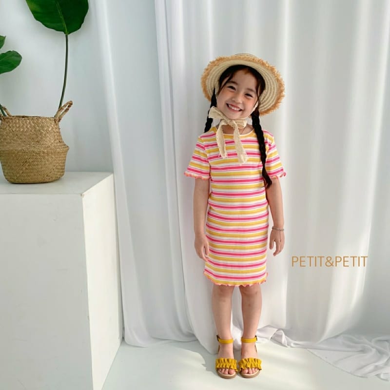 PETIT & PETIT - Korean Children Fashion - #Kfashion4kids - Stripes One-piece - 5
