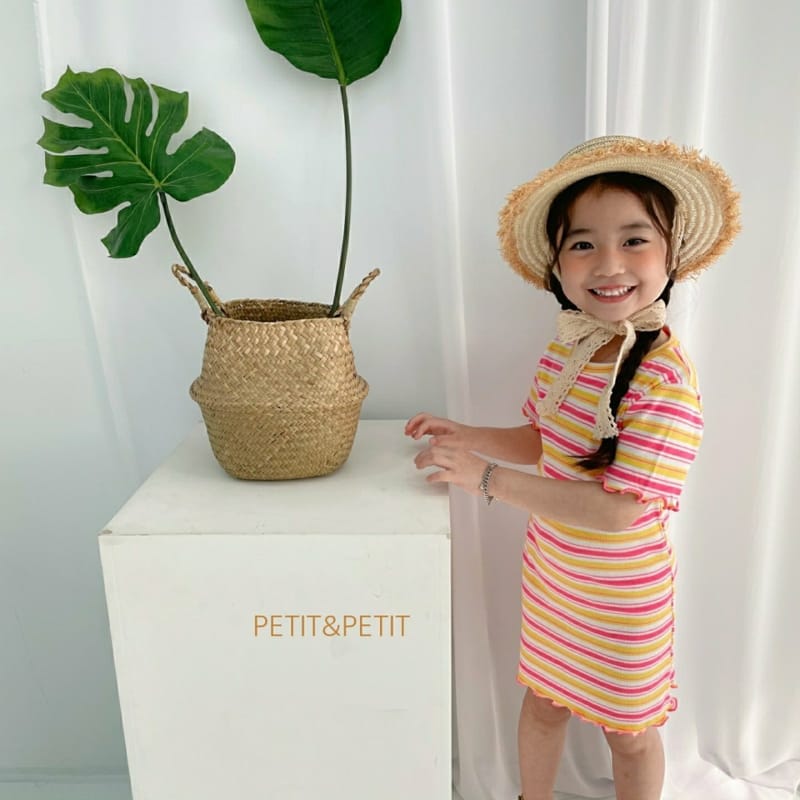 PETIT & PETIT - Korean Children Fashion - #Kfashion4kids - Stripes One-piece - 8