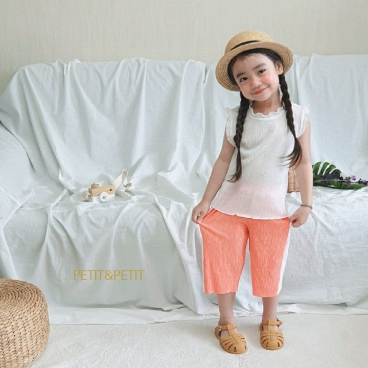 PETIT & PETIT - Korean Children Fashion - #Kfashion4kids - Wave Sleeveless 
