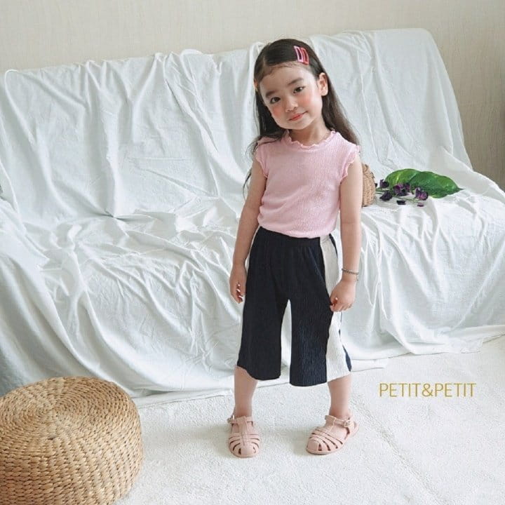 PETIT & PETIT - Korean Children Fashion - #Kfashion4kids - Wave Sleeveless  - 3