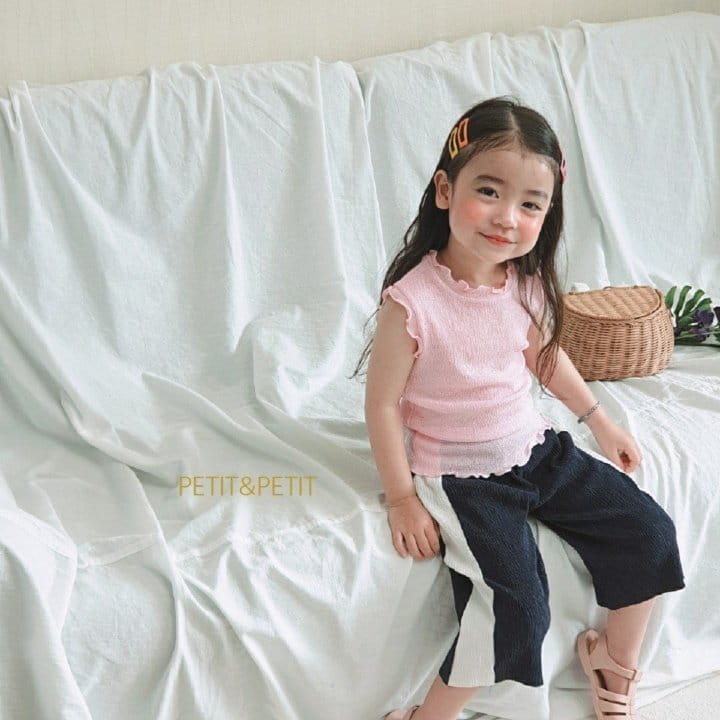 PETIT & PETIT - Korean Children Fashion - #Kfashion4kids - Wave Sleeveless  - 5