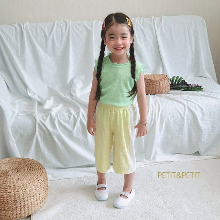 PETIT & PETIT - Korean Children Fashion - #Kfashion4kids - Wave Sleeveless  - 7