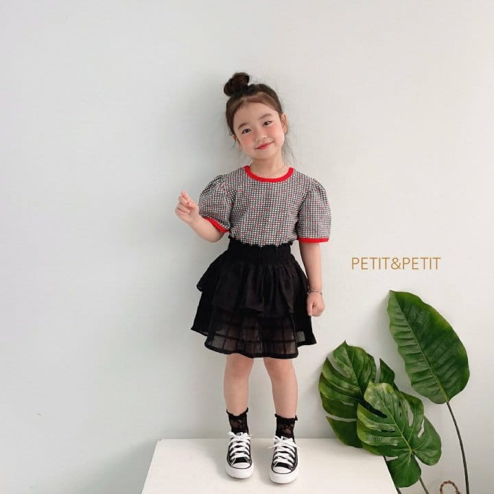 PETIT & PETIT - Korean Children Fashion - #Kfashion4kids - Smocked Skirt
