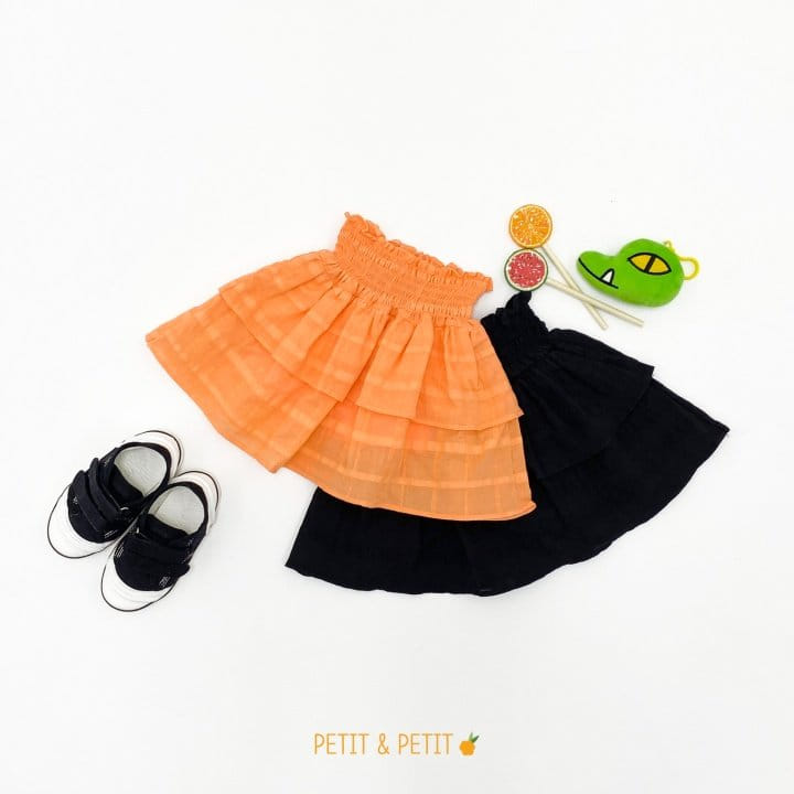 PETIT & PETIT - Korean Children Fashion - #Kfashion4kids - Smocked Skirt - 5