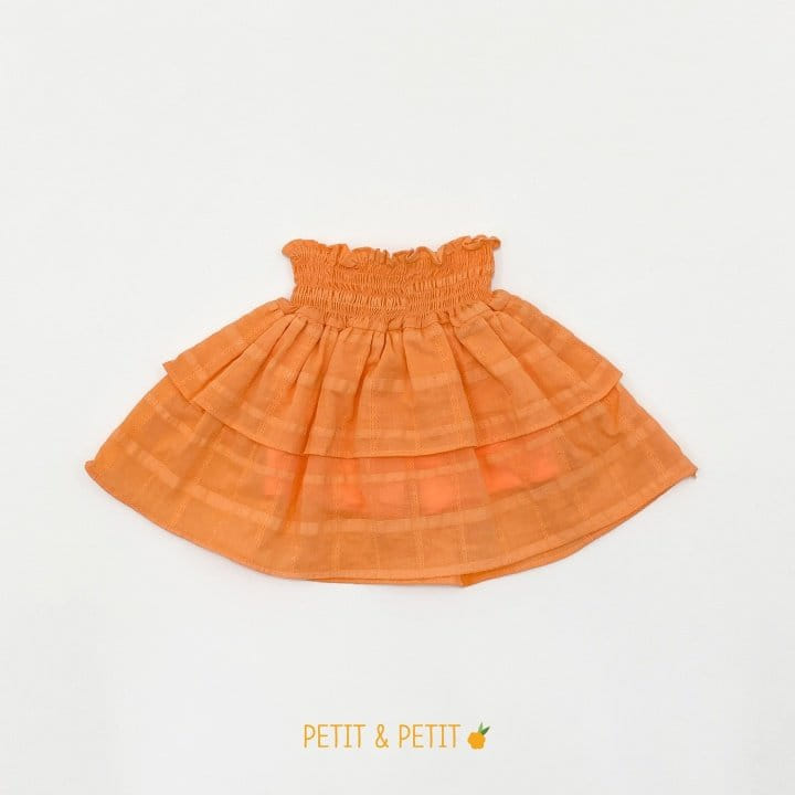 PETIT & PETIT - Korean Children Fashion - #Kfashion4kids - Smocked Skirt - 7