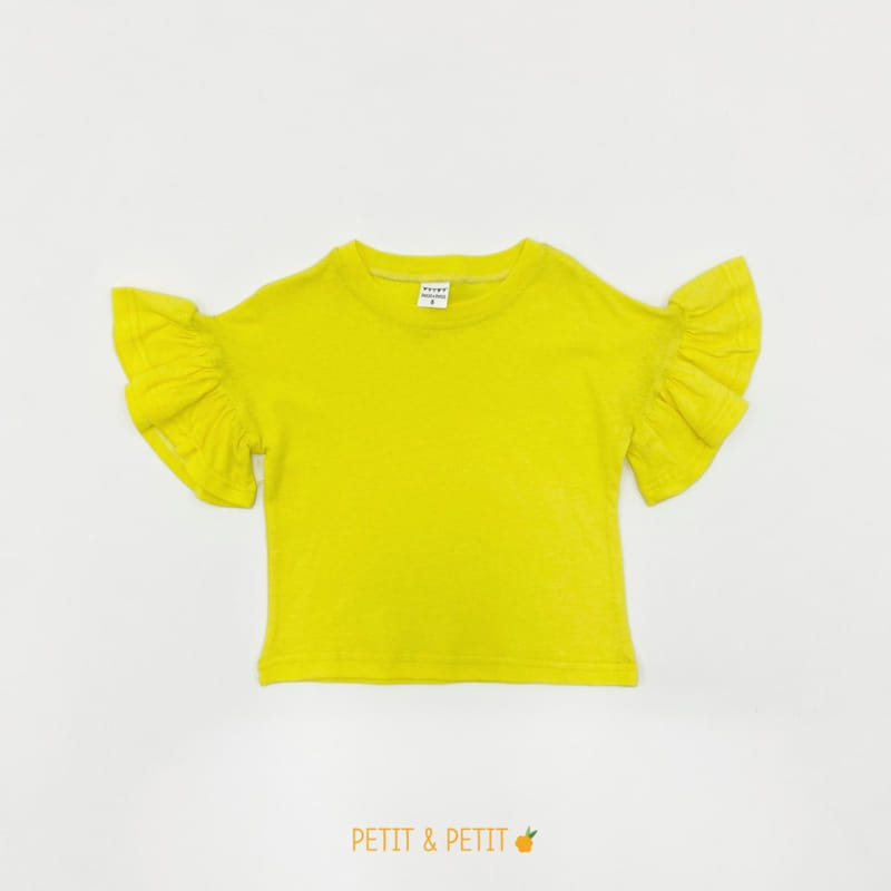 PETIT & PETIT - Korean Children Fashion - #Kfashion4kids - Frill Tee - 10