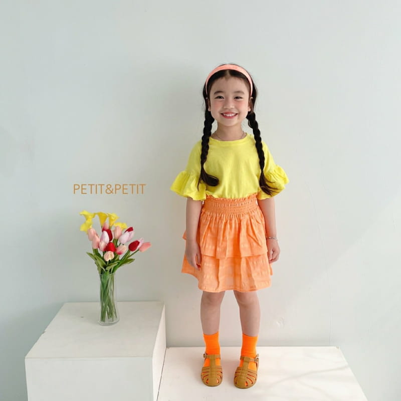 PETIT & PETIT - Korean Children Fashion - #Kfashion4kids - Frill Tee - 6