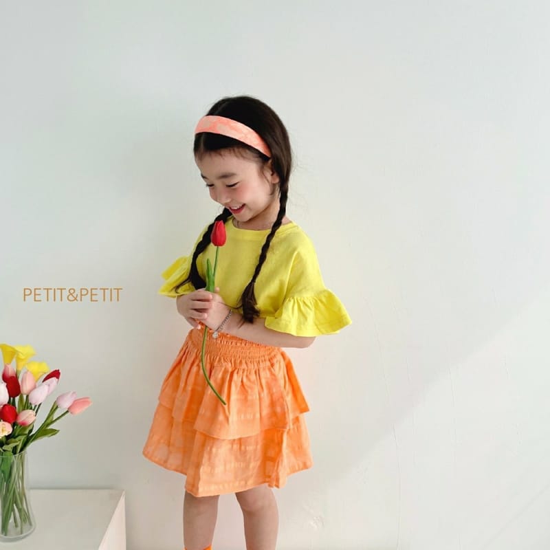 PETIT & PETIT - Korean Children Fashion - #Kfashion4kids - Frill Tee - 7