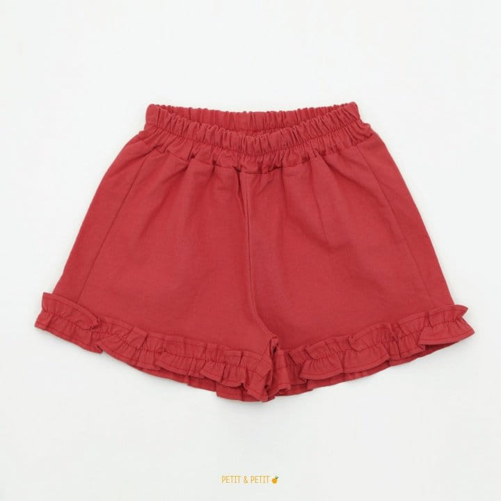 PETIT & PETIT - Korean Children Fashion - #Kfashion4kids - Frill Shorts - 2