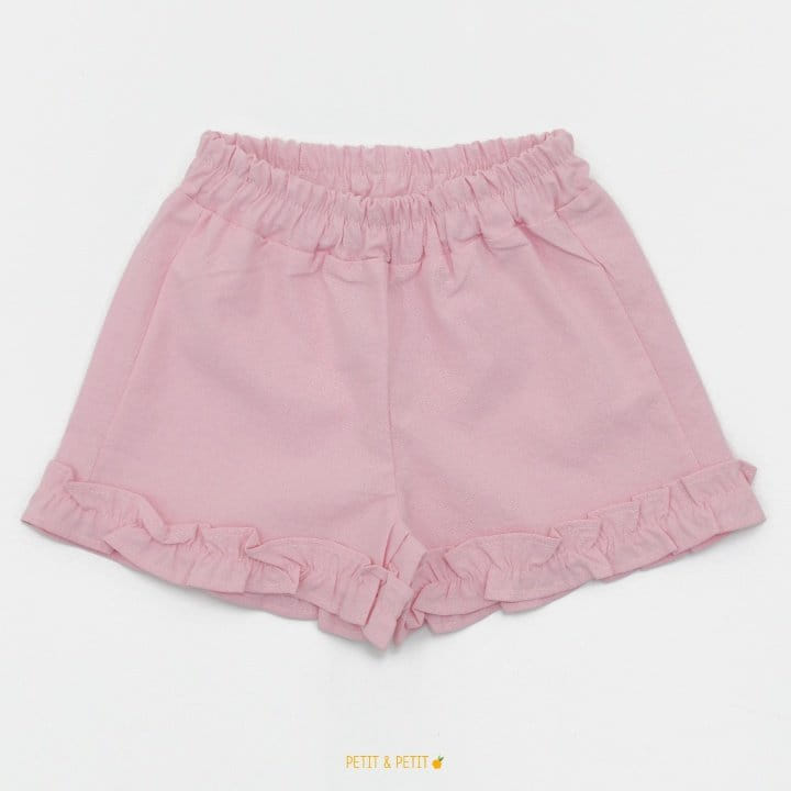 PETIT & PETIT - Korean Children Fashion - #Kfashion4kids - Frill Shorts - 3