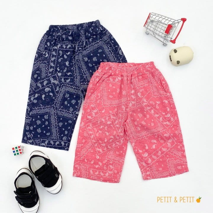 PETIT & PETIT - Korean Children Fashion - #Kfashion4kids - Paisley Pants