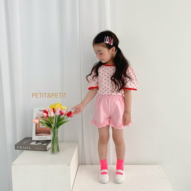 PETIT & PETIT - Korean Children Fashion - #Kfashion4kids - Check Flower Tee - 9