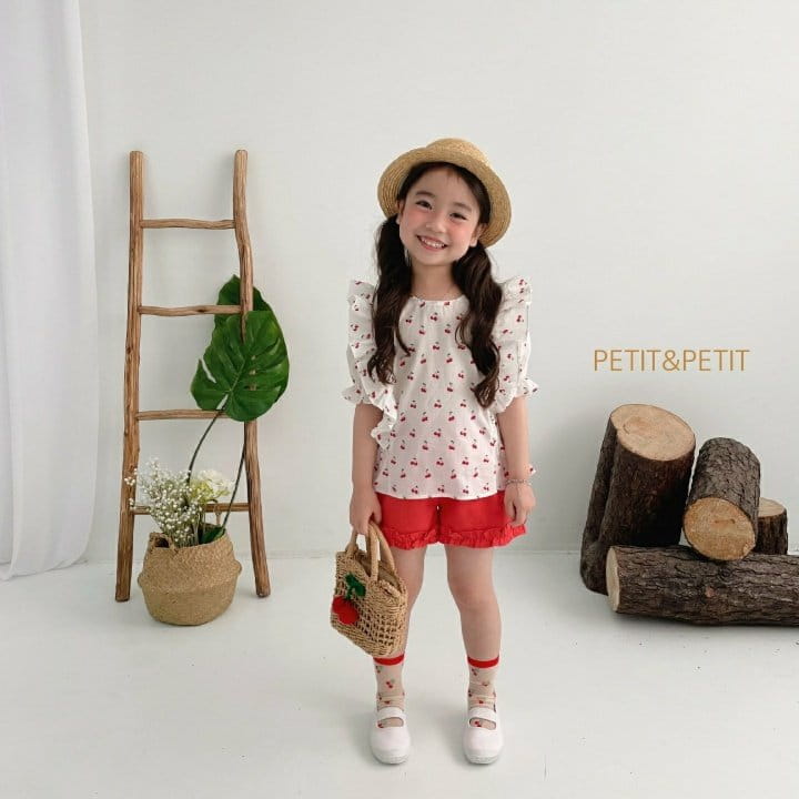 PETIT & PETIT - Korean Children Fashion - #Kfashion4kids - Cherry Blouse - 2