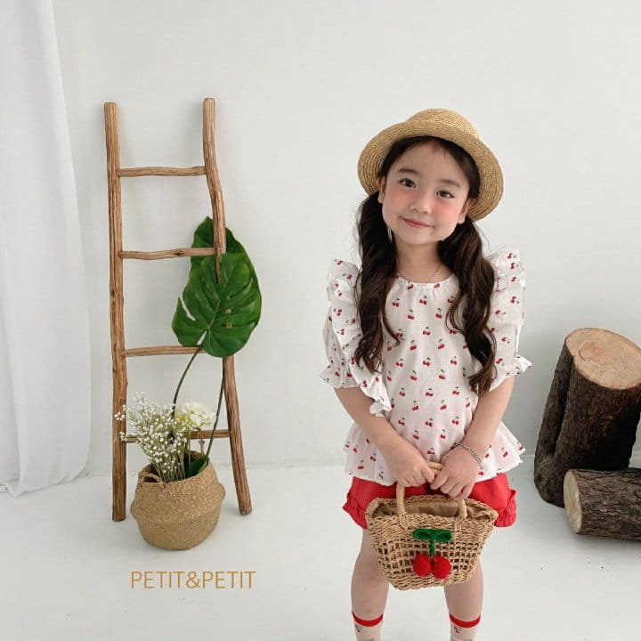 PETIT & PETIT - Korean Children Fashion - #Kfashion4kids - Cherry Blouse - 3