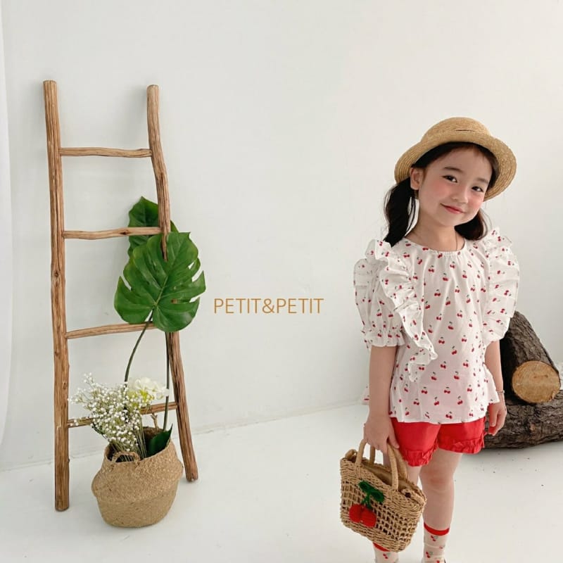 PETIT & PETIT - Korean Children Fashion - #Kfashion4kids - Cherry Blouse - 4